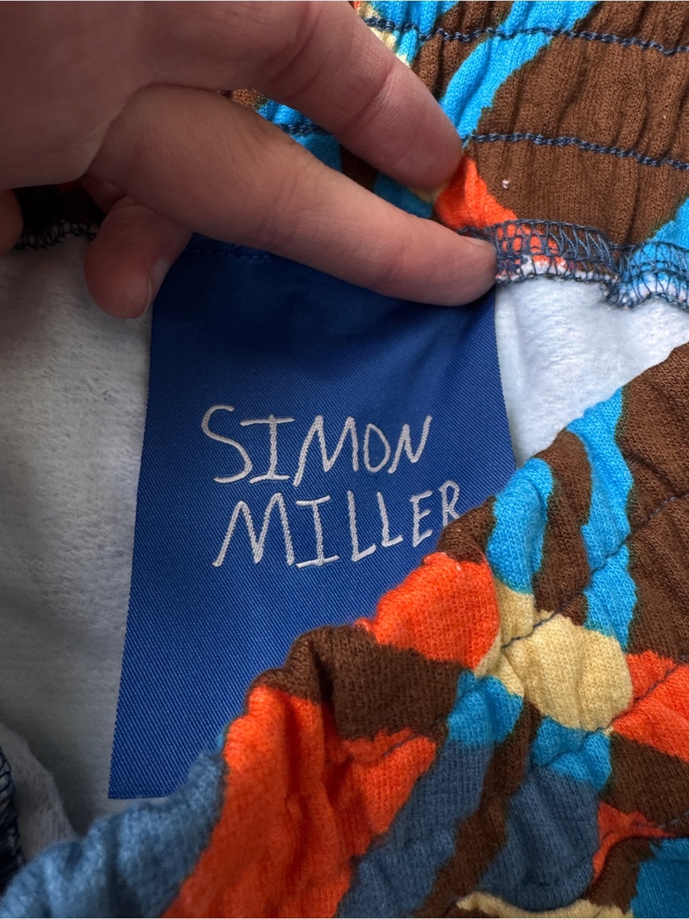 Simon Miller Plaid Fleece Sweatshirt & Jogger Set Sz S - Picture 2 of 5